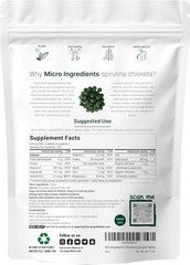 Organic Chlorella Spirulina Tablets, 3000mg Per Serving, 720 Counts, 4…
