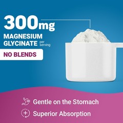 Force Factor Ultimate Magnesium Glycinate Powder 4.36 Ounce (Pack of 1)