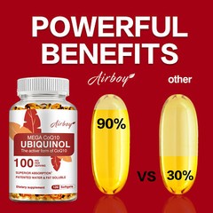 Ubiquinol CoQ10 – Powerful Antioxidant, Heart & Vascular Health, High Absorption