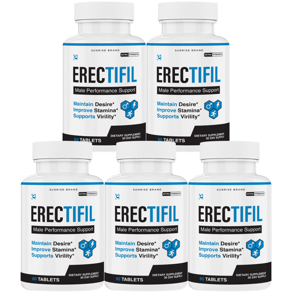 Erectifil – Male Virility with Maximum Strength – 5 Pack