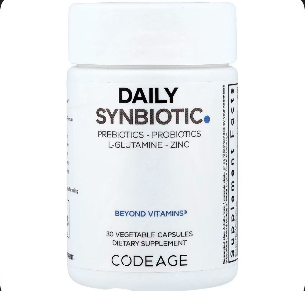 Daily Synbiotic, 30 Vegetable Capsules