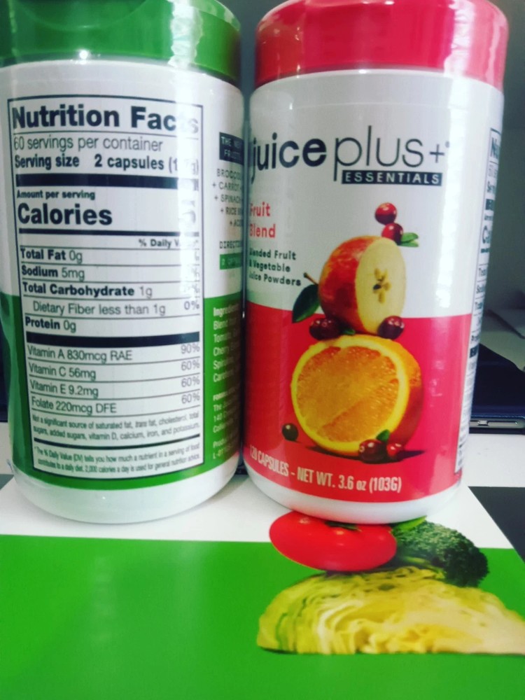 Juice Plus+ 240 Count Capsules – Fruit & Vegetable Blend Supplement