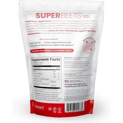 Humann SuperBeets Chews – Nitric Oxide Booster, Blood Pressure Support, 60 Count