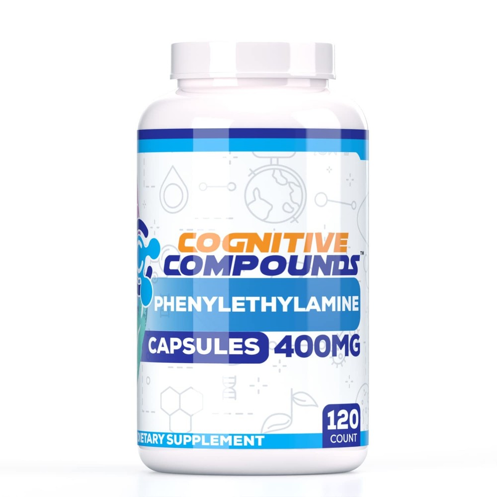 Phenylethylamine Pea Capsules Cognitive Function Support & Elevated Mood 12…