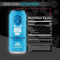 Gorilla Mind Energy Drink | Unmatched · Amplified Focus Case (12 cans)