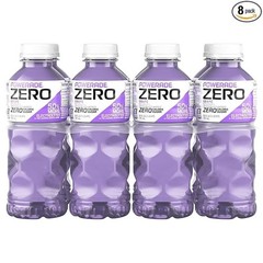 POWERADE Electrolyte Grape Zero Sugar, 20 Ounce 8 Pack