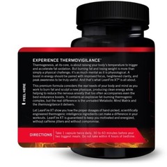 Force Factor LeanFire XT 60 Belly Fat Burner Supplement, Weight Loss Diet Pills