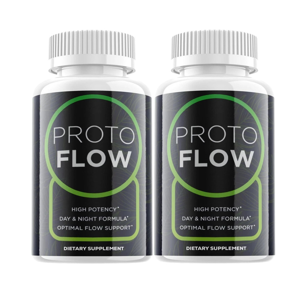 2-Pack ProtoFlow Capsules – Proto Flow Prostate Blood Flow Support – 120 Caps