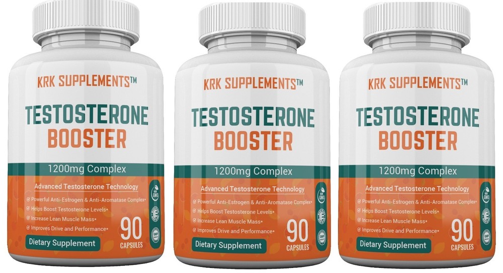 3 Btl Testosterone Booster Chrysin Low Test Boost Natural Tribulus Terrestris