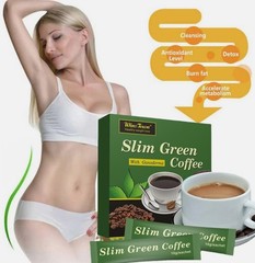 Includes Ganoderma weight Loss 18/36pcs Green Slim Coffee HOT fat Burner,