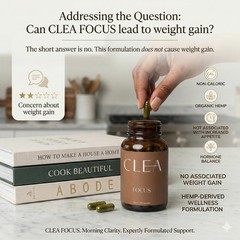 CLEA Midlife Focus Menopause Supplement for Brain Fog Trusted by Dr Suzanne…