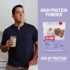 High Protein Meal Replacement Powder, Advanced Nutrition Smoothie Mix with Vitam