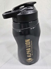 NEW! ALPHALION 64 Oz (1.8 Liter) Jug Sport Shaker Bottle With Handle, Snap Lock