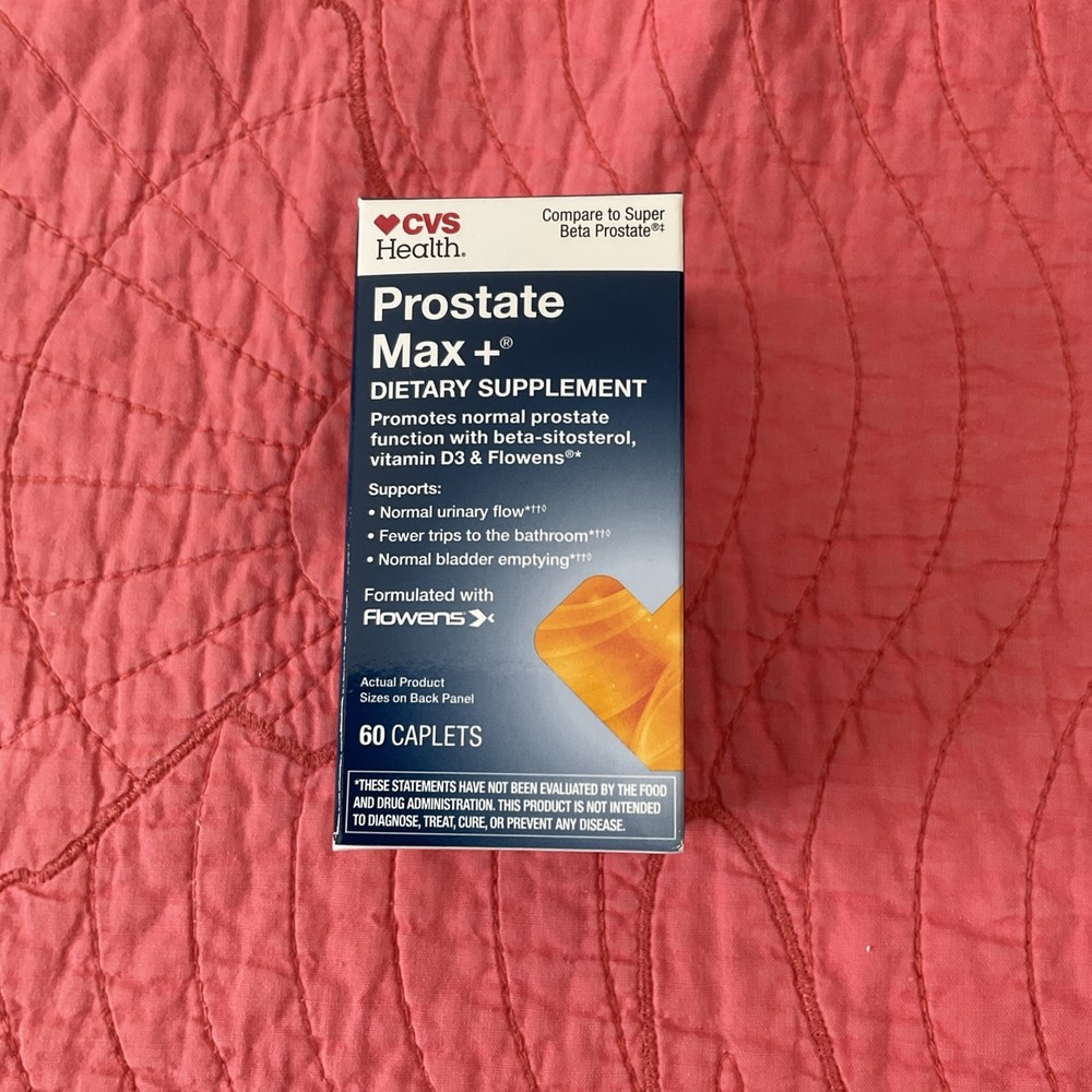 CVS Health Prostate Max+ Beta-Sitosterol Vitamin D3 Value Size 120 05/27