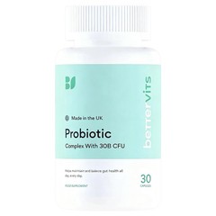 Bettervits Probiotic Complex – Gut Health – 30B CFU – Best Gut Health Supplement