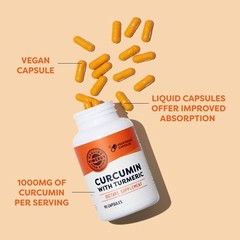 Vimergy Curcumin with Turmeric, 30 Servings – Immune System Supplement