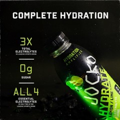 Jocko Fuel Hydrate Electrolyte Drinks – Sports Drink Hydration 16 FL Oz