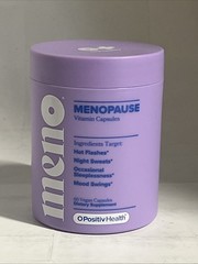 O Positiv MENO Vitamins for Menopause 60 VegCaps Exp 01/27