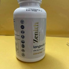 Zenith Labs Longevity Activator w/ Resveratrol 60 Capsules Supplement Pack of 5′