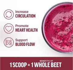 Force Factor Total Beets Organic Beetroot Powder Superfood Non-GMO & Vegan