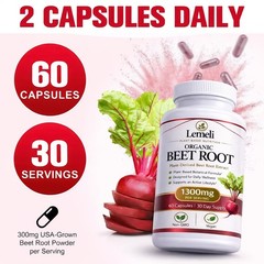 Lemeli Beetroot Plant-Based Daily Wellness Supplement – Antioxidant Blend