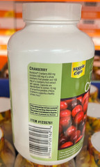 trunature CRANBERRY 650mg, 140 Vegetarian Capsules