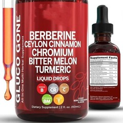 5/3PACK Clean Nutra Berberine with Ceylon Cinnamon Supplement Liquid Drops NEW