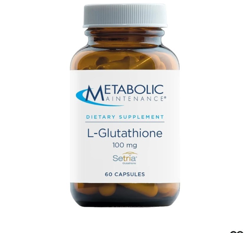 Metabolic Maintenance, L-Glutathione, 100 mg, 60 Capsules EXP 05/26