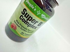LOT 3 x Super B Complex 30 Tablets/Bottle Vitamin B1,B2,B6,B12,Niacin NEW SEALED