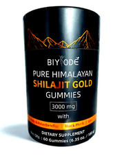 Pure Himalayan Shilajit Gummies Premium Herbal Supplements