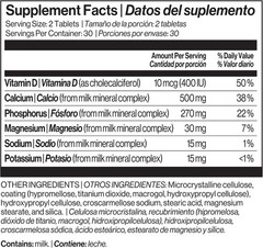 Daily Bone & Teeth Support – Calcium D Tablets with 60 Servings of Strength