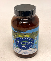 New Perfect Supplements Multi-Organs Powder 180g Grass-Fed Glandular Blend 2027