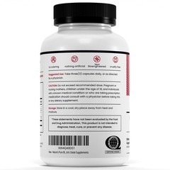 Organic Beet Root Powder 90 Capsules – Nitric Oxide Supplements for Circulation