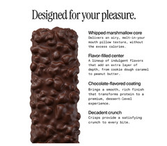 David Bronze Protein Bars Peanut Butter Chocolate Crunch 12ct 20g Protein