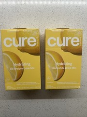 2 Cure Hydrating Electrolyte Mix For Dehydration Relief Lemonade 8/2025