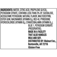 (2 pack) Great Value Raspberry Lemonade Liquid Drink Mixes, 3.11 fl oz
