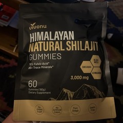 Pure Himalayan Shilajit Gummies No Added Sugar I 60 gummies High Potency