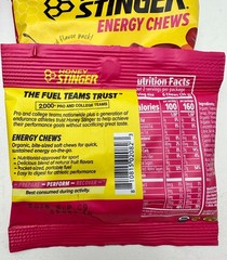 12 Honey Stinger Energy Chew Fruit Smoothie Cherry Orange Berry Organic 9/26