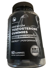 Testosterone Booster For Men L-Arginine Testosterone Support Pills 60 ct Gummies