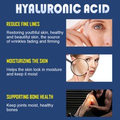 Hyaluronic Acid Capsules Supplements Support Healthy Joints Help Reduce Wrinkles