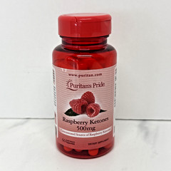 Puritan’s Pride Raspberry Ketones 500 mg – 60 Capsules – EXP 08/27