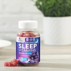 Melatonin Gummies with 12mg – Best Extra Strength, Non-Habit Forming Sleep Gummy