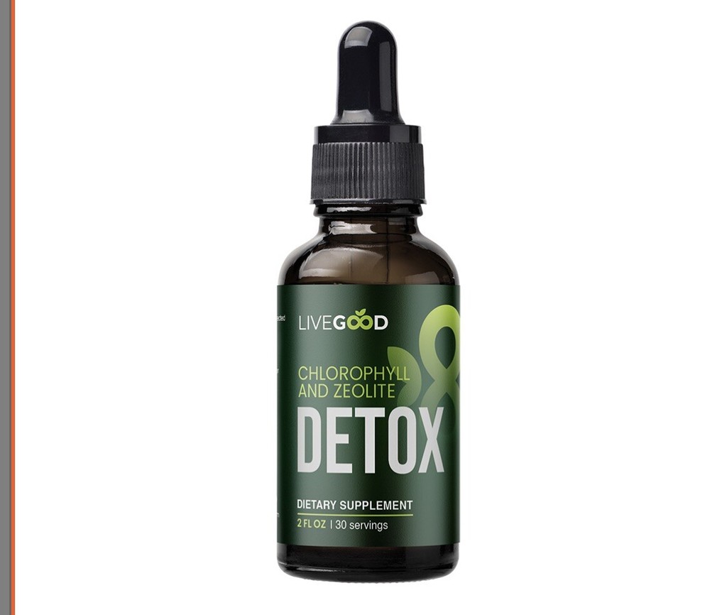LiveGood Chlorophyll Zeolite Detox Boost Energy Clearer Skin and Immune Function