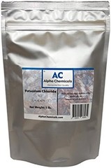 Versatile 1 Pound Potassium Chloride – Unflavored with Resealable Packaging