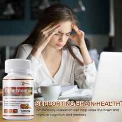 Berberine Plus Ceylon Cinnamon 1400 mg | 240 Capsules | Vegetarian