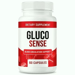 GlucoSense, Advanced for Blood Support and Healthy Levels (60ct), Pack of 2.