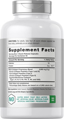 Horbäach Multi Collagen Protein 2000 mg | 180 Capsules 180 Count (Pack of 1)