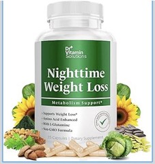 Dr Vitamin Solutions Nighttime Weight Loss Metabolism Support Capsules 35 Non-G…