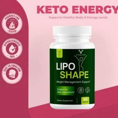 (1 Pack) Lipo Shape Advanced Energy & Fitness Support Formula Lipo Shape 60 Caps