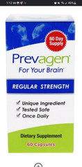Prevagen Regular Strength Once Daily Memory & Cognitive Support, 60 Capsules